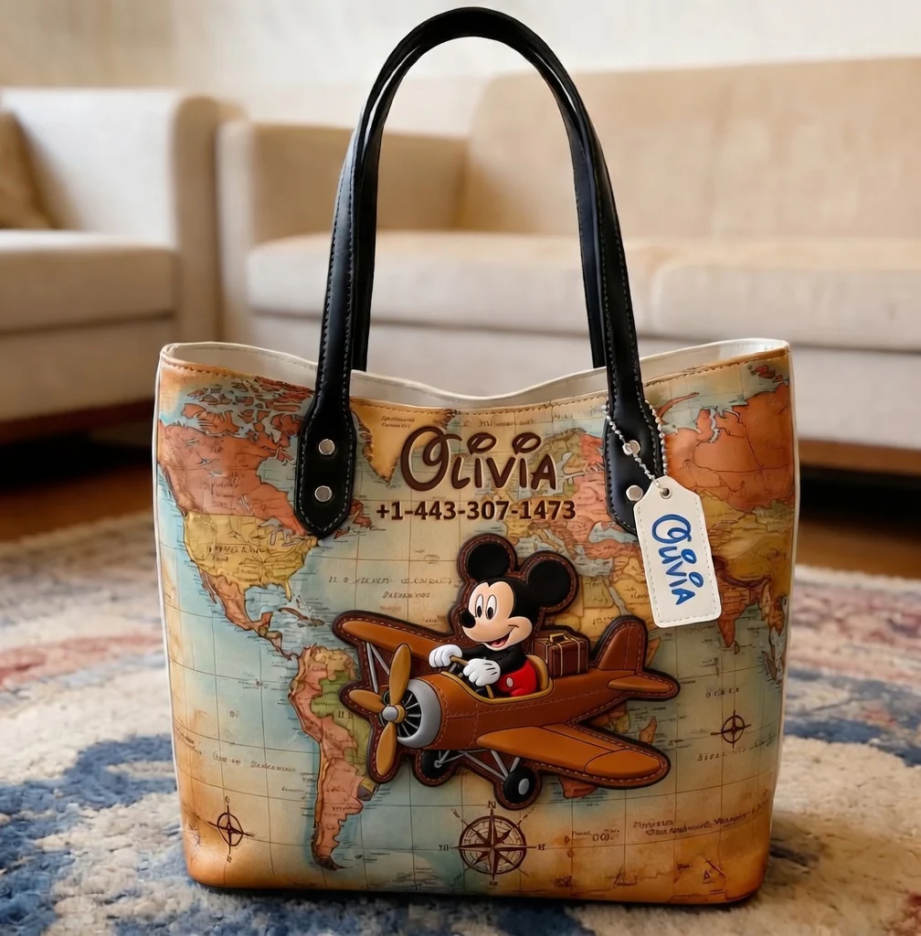 MkMo Traveling With Funny Friends - Personalized Tote Bag - Gift For Movie Fans