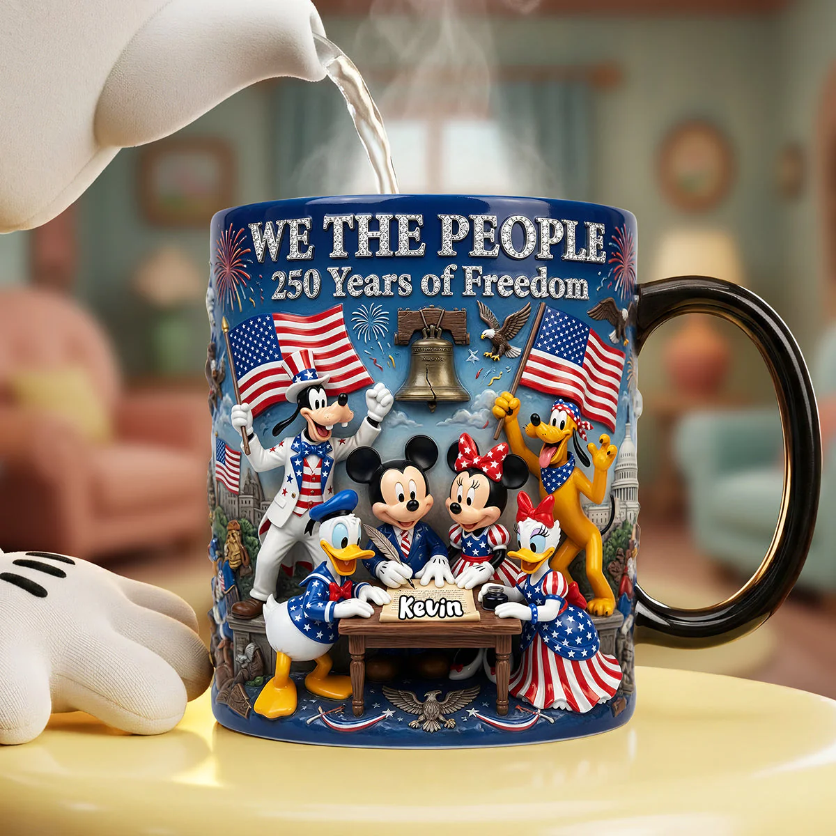 MkMo We The People 250 Years Of Freedom - Personalized Coffee Mug - Gift For Patriots, Movie Fans - Image 2