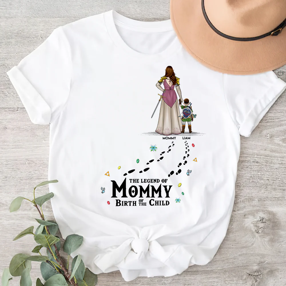 Mom & Son The Legend And The Legacy - Personalized T-shirt - Gift For Mom - Image 2