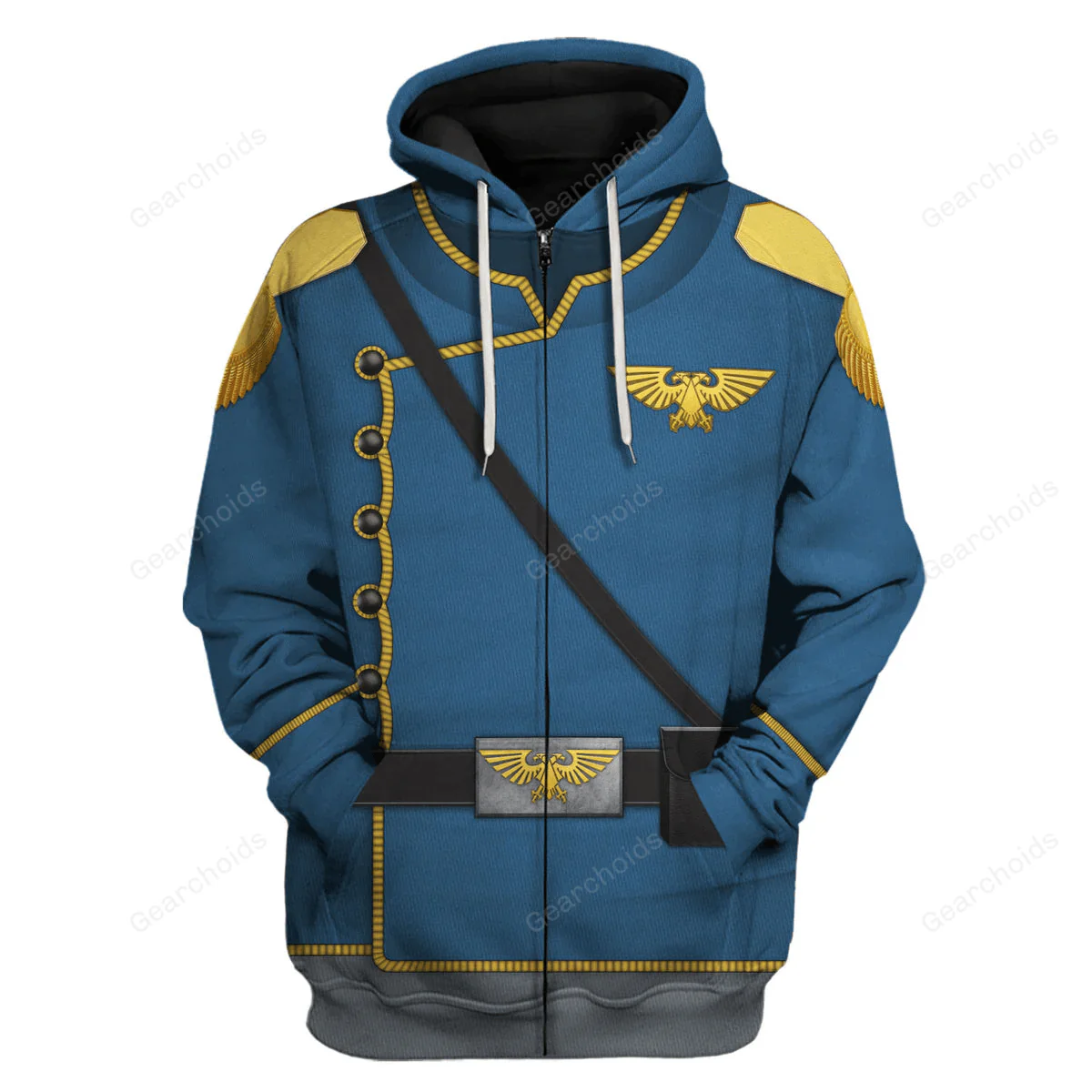 Mordian Unisex Tracksuit - Costume Cosplay Hoodie Sweatshirt Sweatpants Tshirt Hawaiian shirt CSWRH061 - Image 3