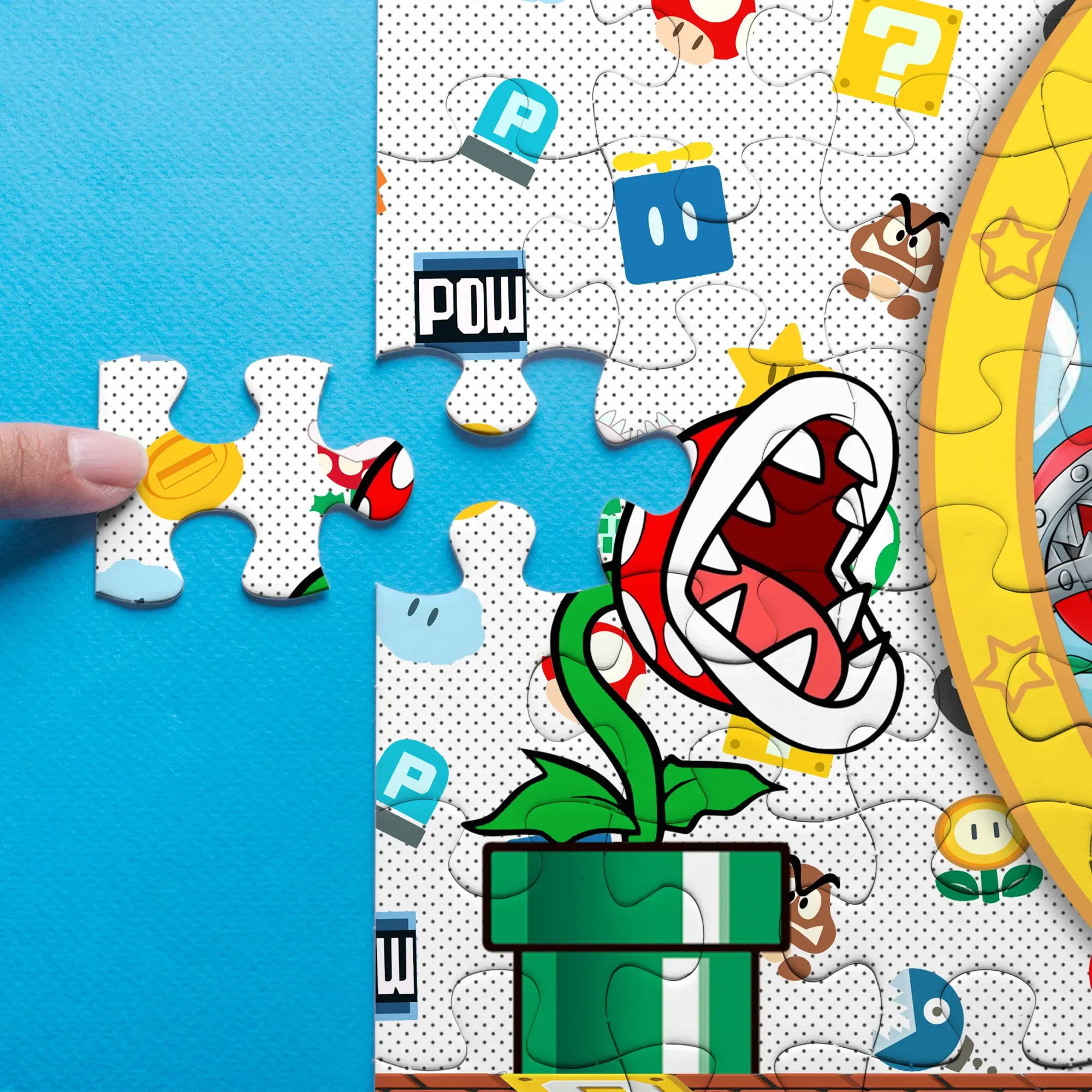 Mrio Super Mommio Gaming - Personalized Puzzle - Gift For Mom - Image 6