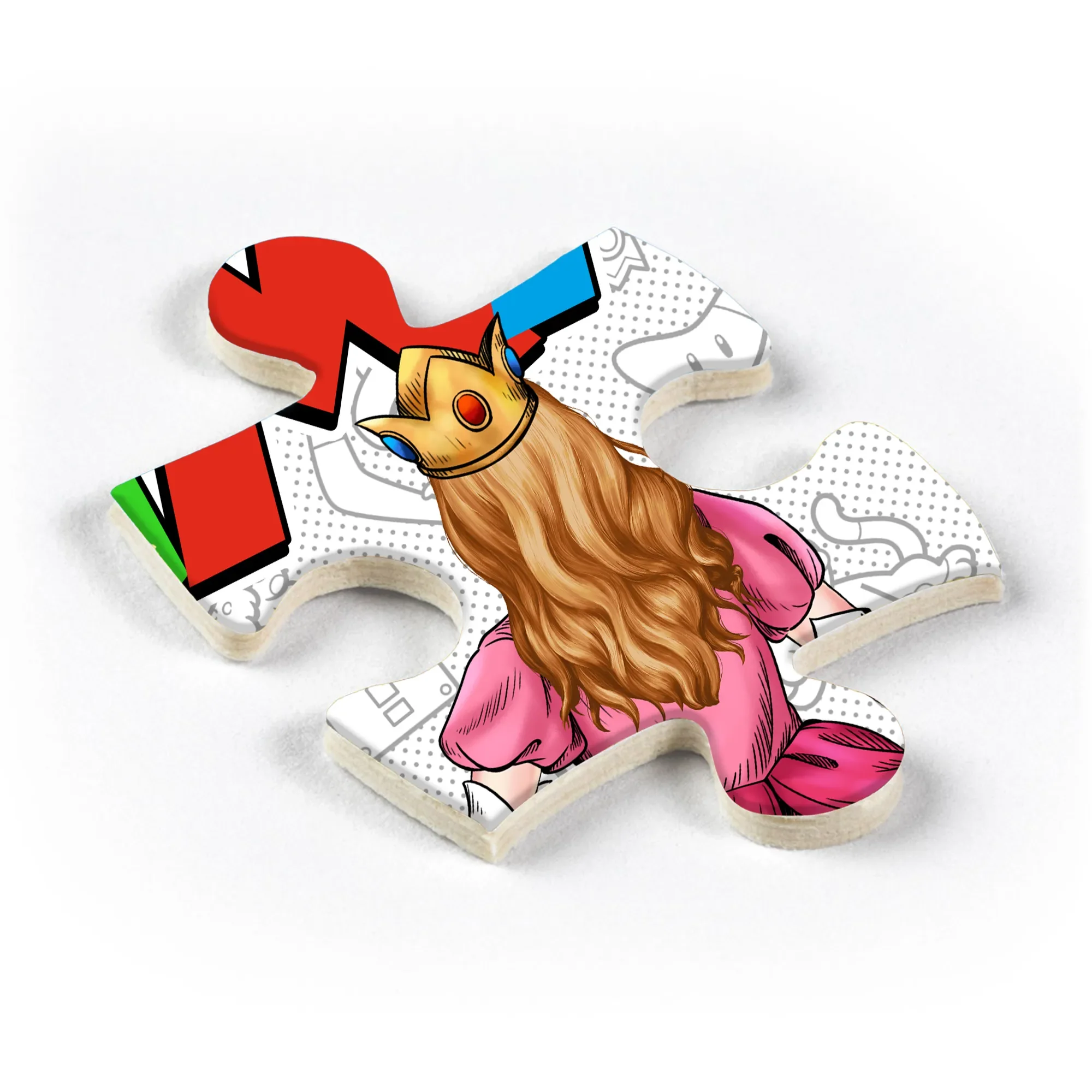Mrio Super Mommio - Personalized Puzzle - Gift For Mom - Image 4