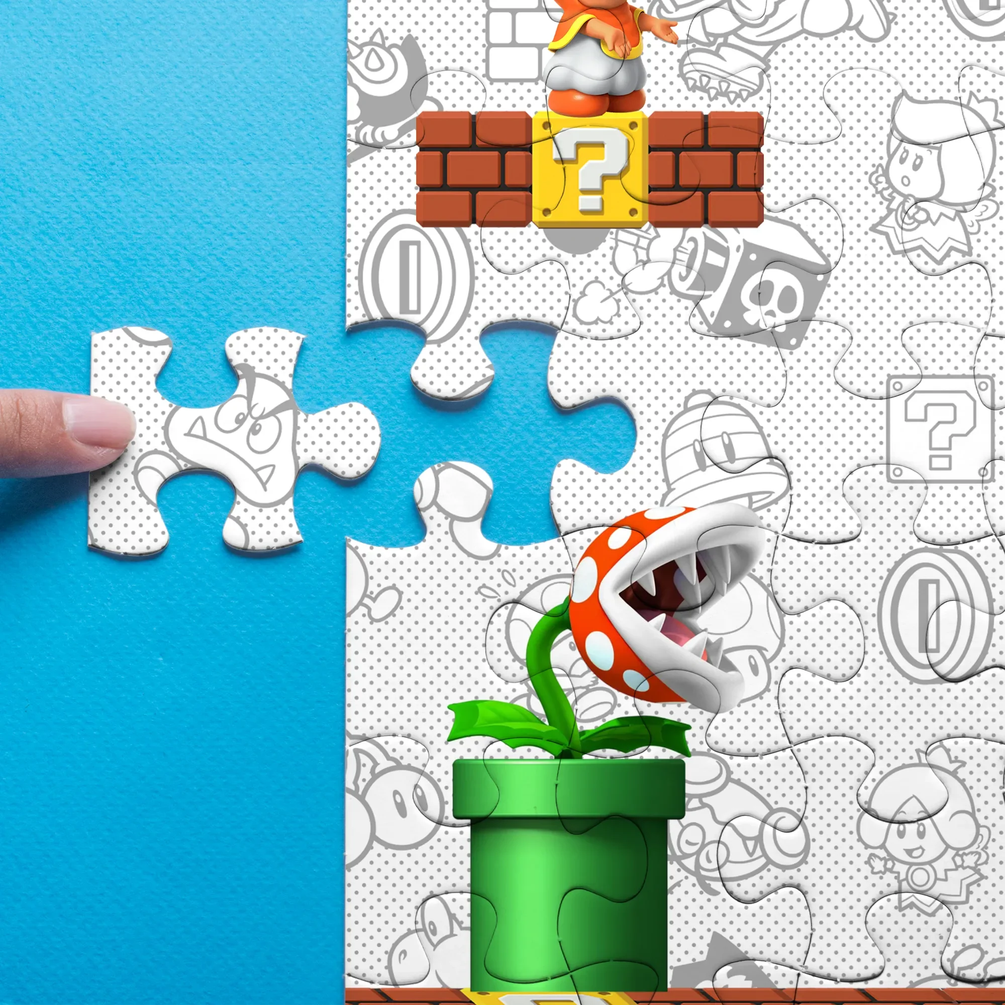 Mrio Super Mommio - Personalized Puzzle - Gift For Mom - Image 6