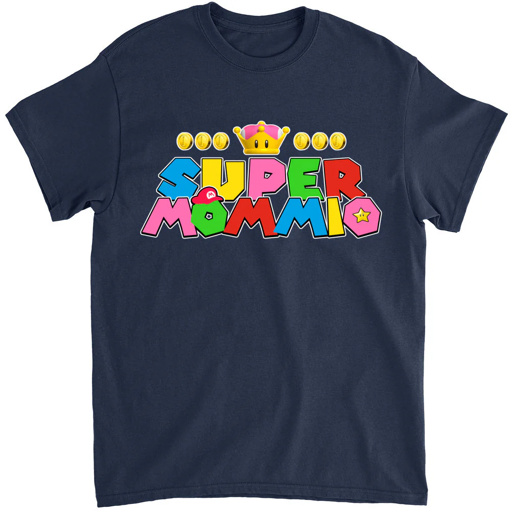 Mrio Super Mommio - Personalized Shirt 2 Side - Gift For Mom - Image 5