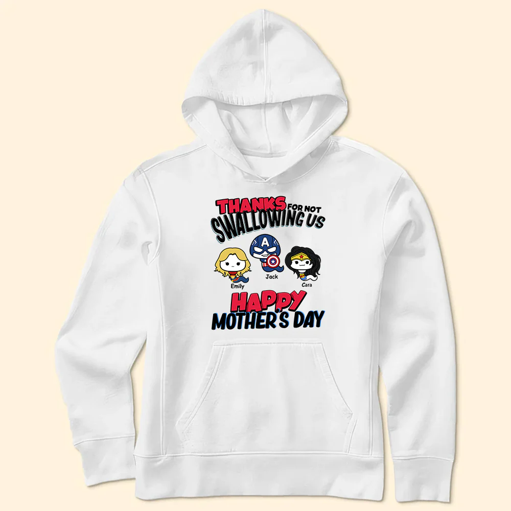 Multiverse Thanks For Not Swallowing Us - Gift For Mother - Personalized TShirt - CL01 NH96 - Image 5