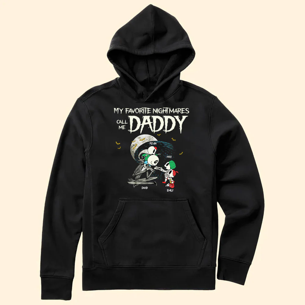 My Favorite Nightmare Call Me Daddy - Gift For Dad - Personalized TShirt - CL14 NA94 - Image 5