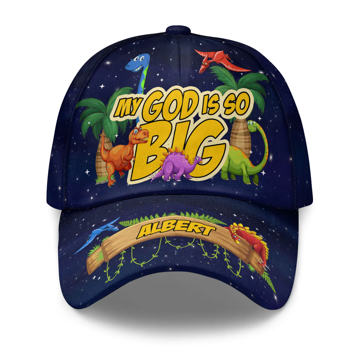 My God Is So Big - Personalized Classic Cap - Gift For Kids, Son | HN02