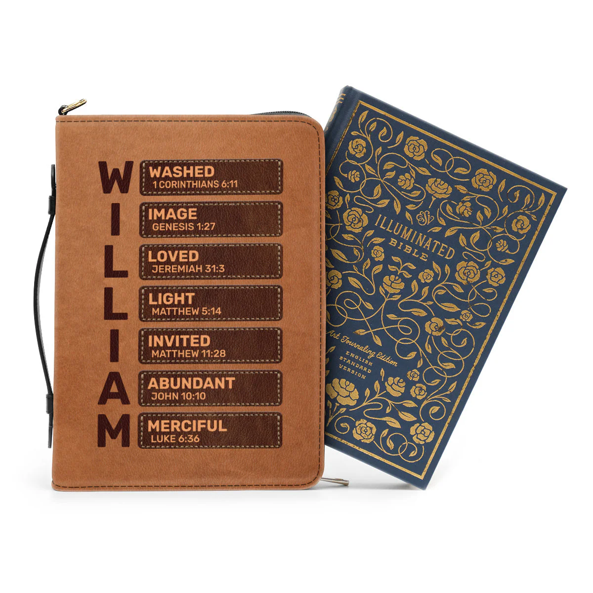 My Jesus My Savior - Personalized Bible Cover TD118 - Image 2