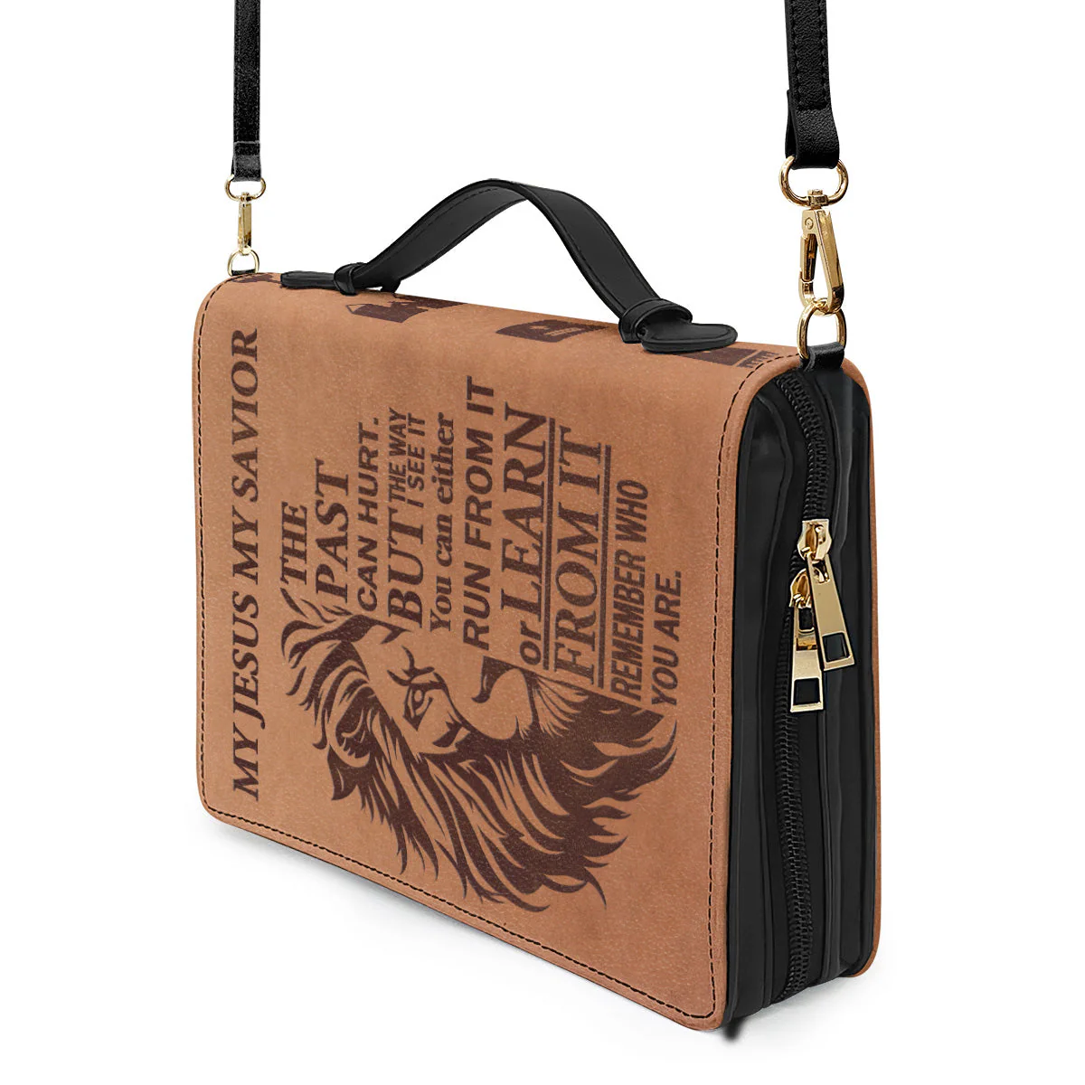 My Jesus My Savior - Personalized Bible Cover TD118 - Image 4