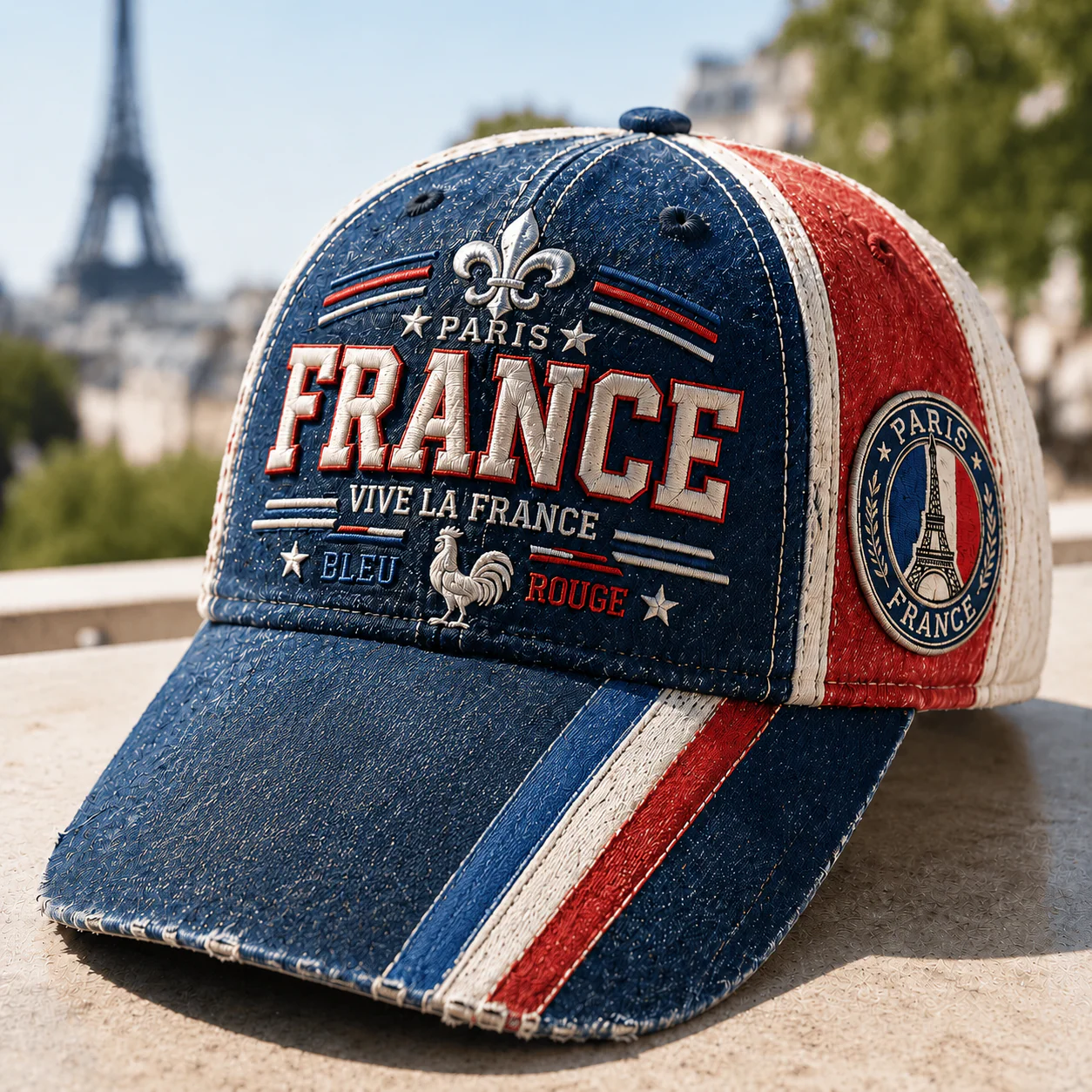 National Football Team Global Championship 2026 France- Classic Cap - Gifts For Soccer Lovers, Sports Fans - Image 4