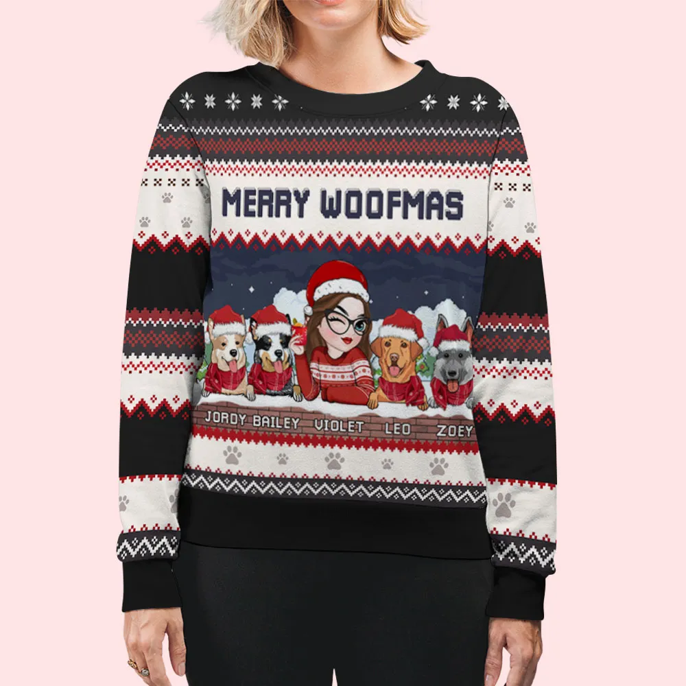 Navidog - Personalized Ugly Sweater - Christmas Gifts For Pet Owners, Pet Lovers | CLP09 CLGOD04 HH01 - Image 2