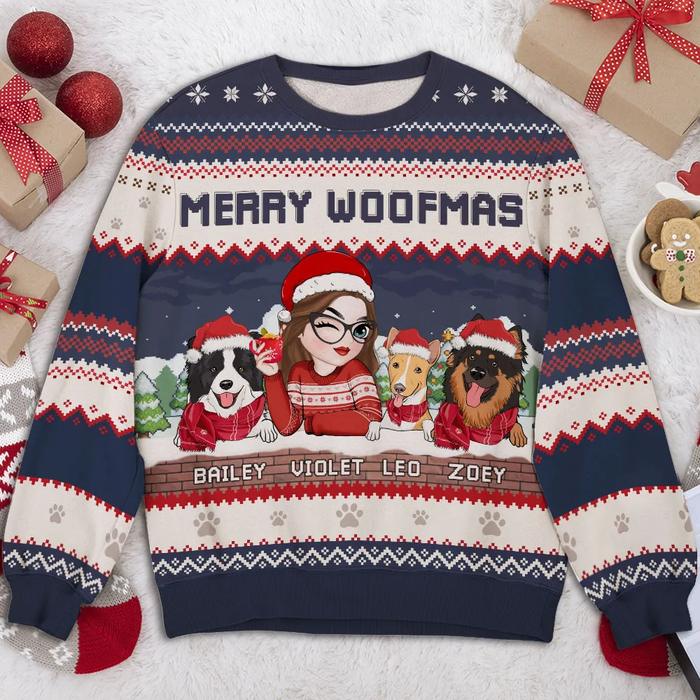 Navidog - Personalized Ugly Sweater - Christmas Gifts For Pet Owners, Pet Lovers | CLP09 CLGOD04 HH01 - Image 4