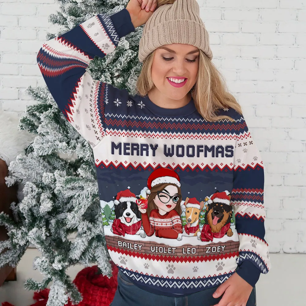Navidog - Personalized Ugly Sweater - Christmas Gifts For Pet Owners, Pet Lovers | CLP09 CLGOD04 HH01 - Image 5