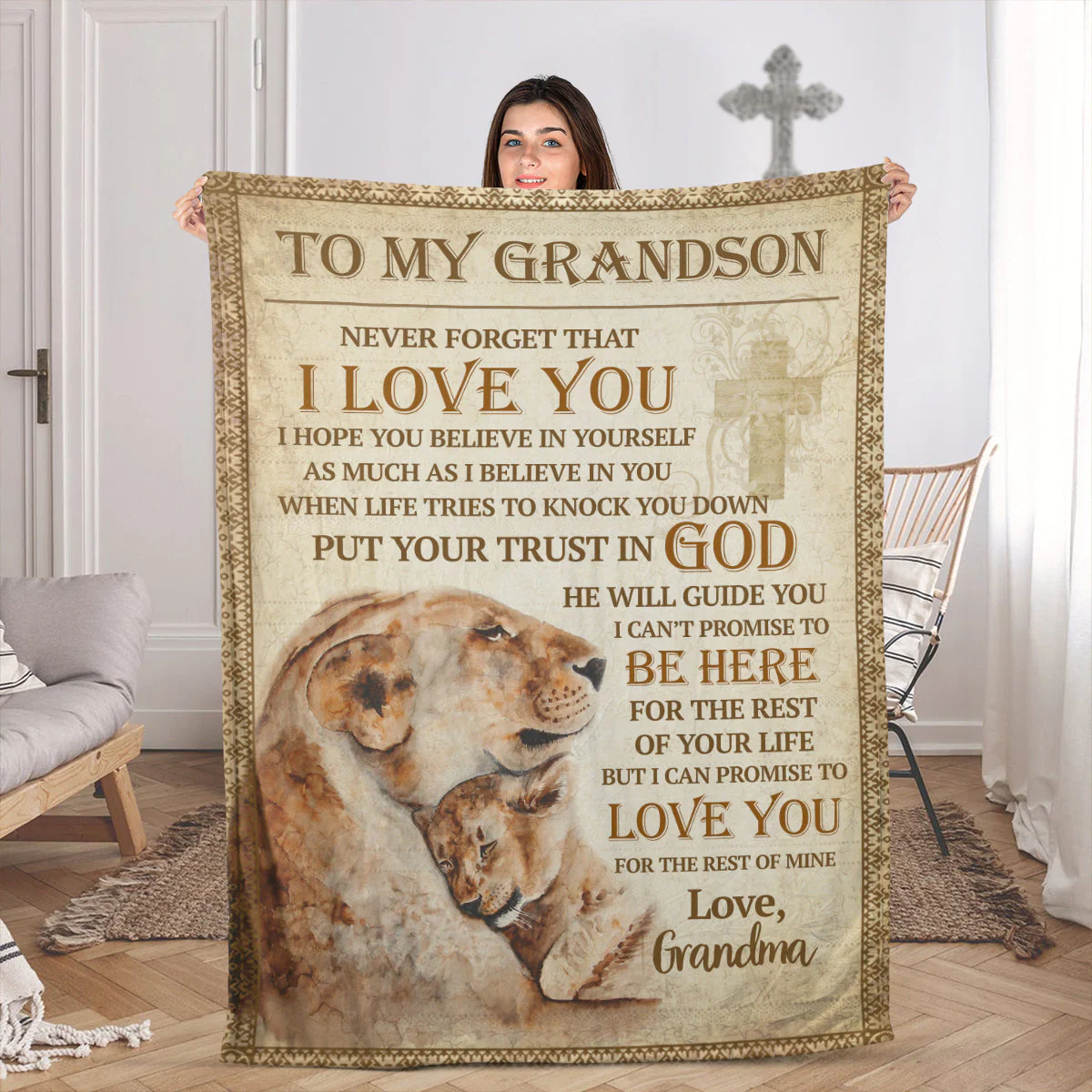 Never Forget That I Love You - Personalized Blanket - Gift For Him HN02