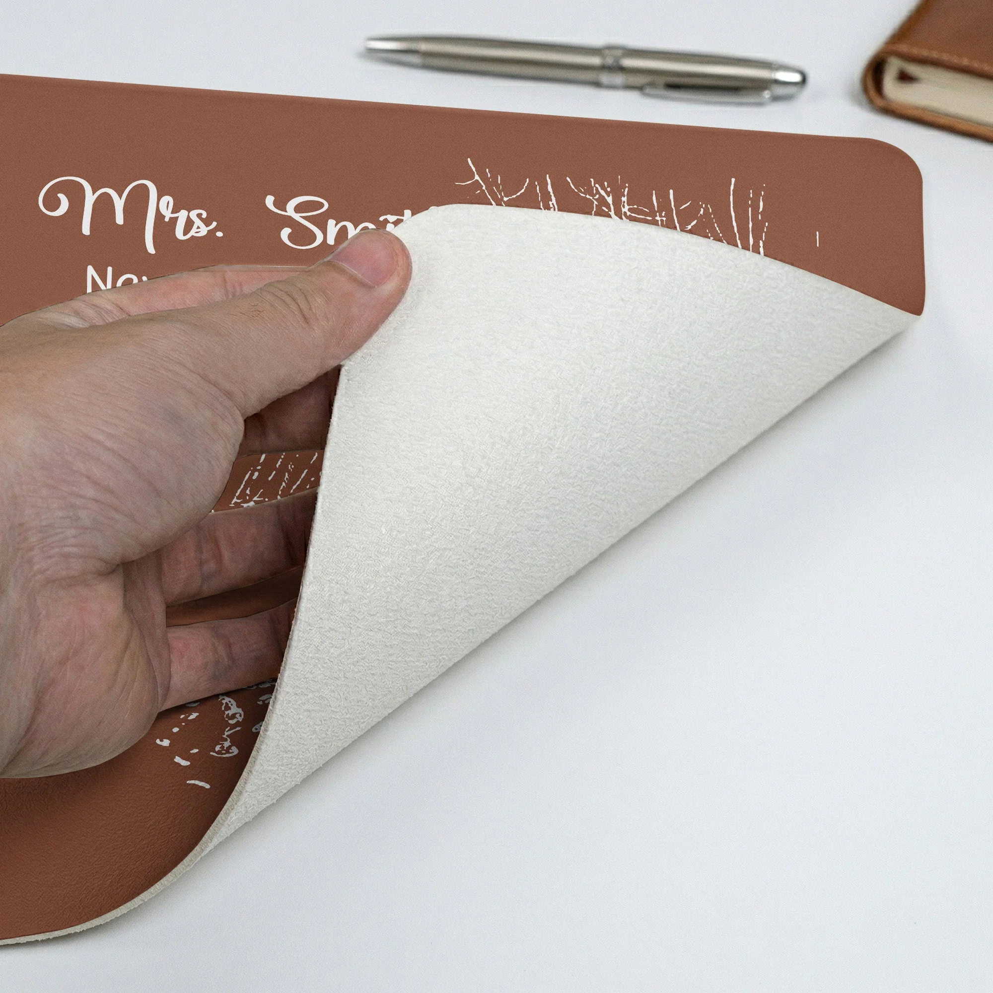 Never Forget The Difference You Make - Personalized Desk Mat - Thank You Gifts For Teacher - DSNY - Image 3