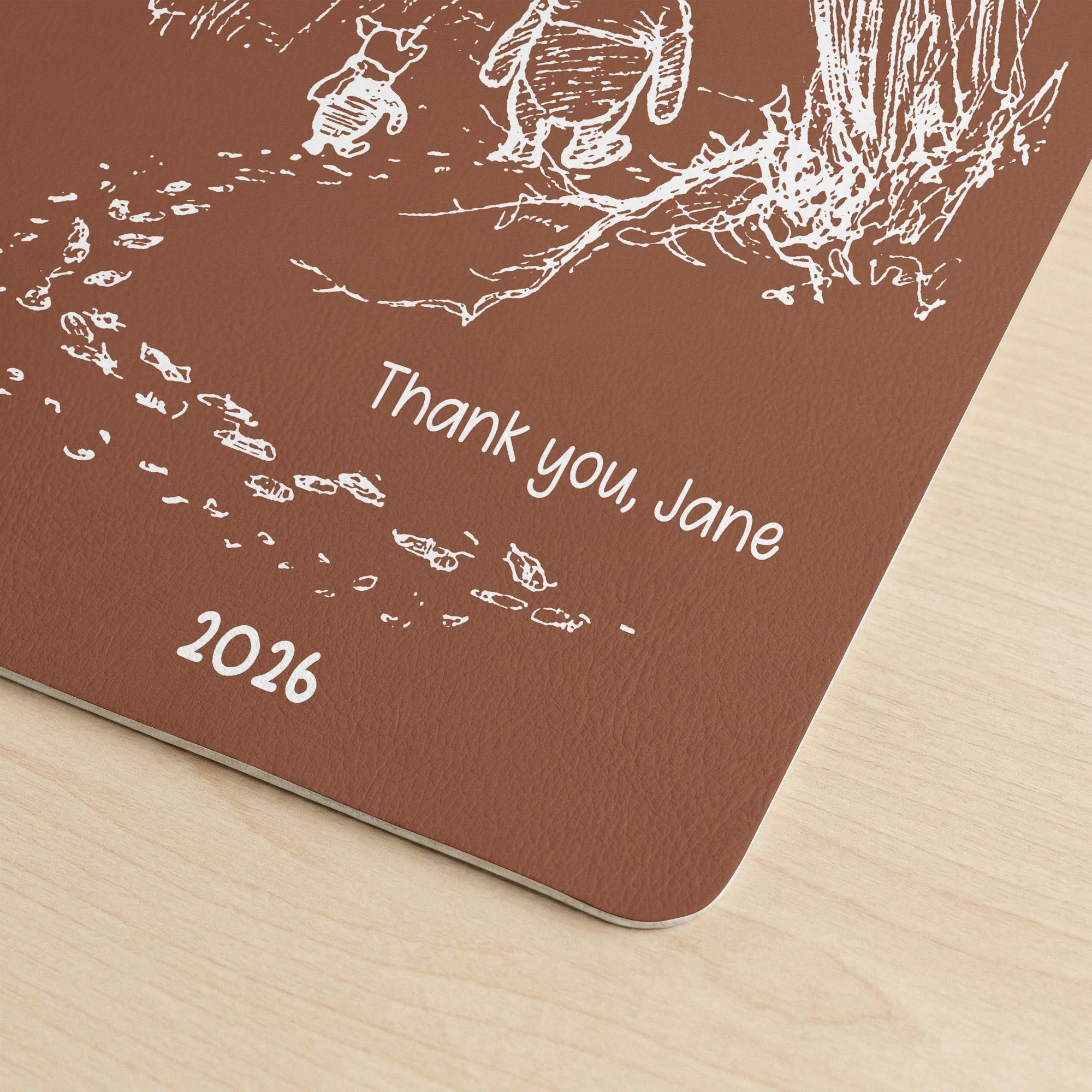 Never Forget The Difference You Make - Personalized Desk Mat - Thank You Gifts For Teacher - DSNY - Image 4