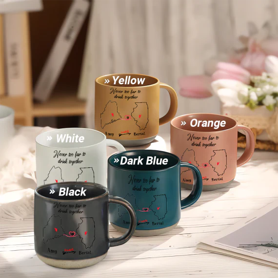 Never Forget The Difference You Make -  Personalized Pottery Mug - Thank You Gifts For Teacher - Image 8