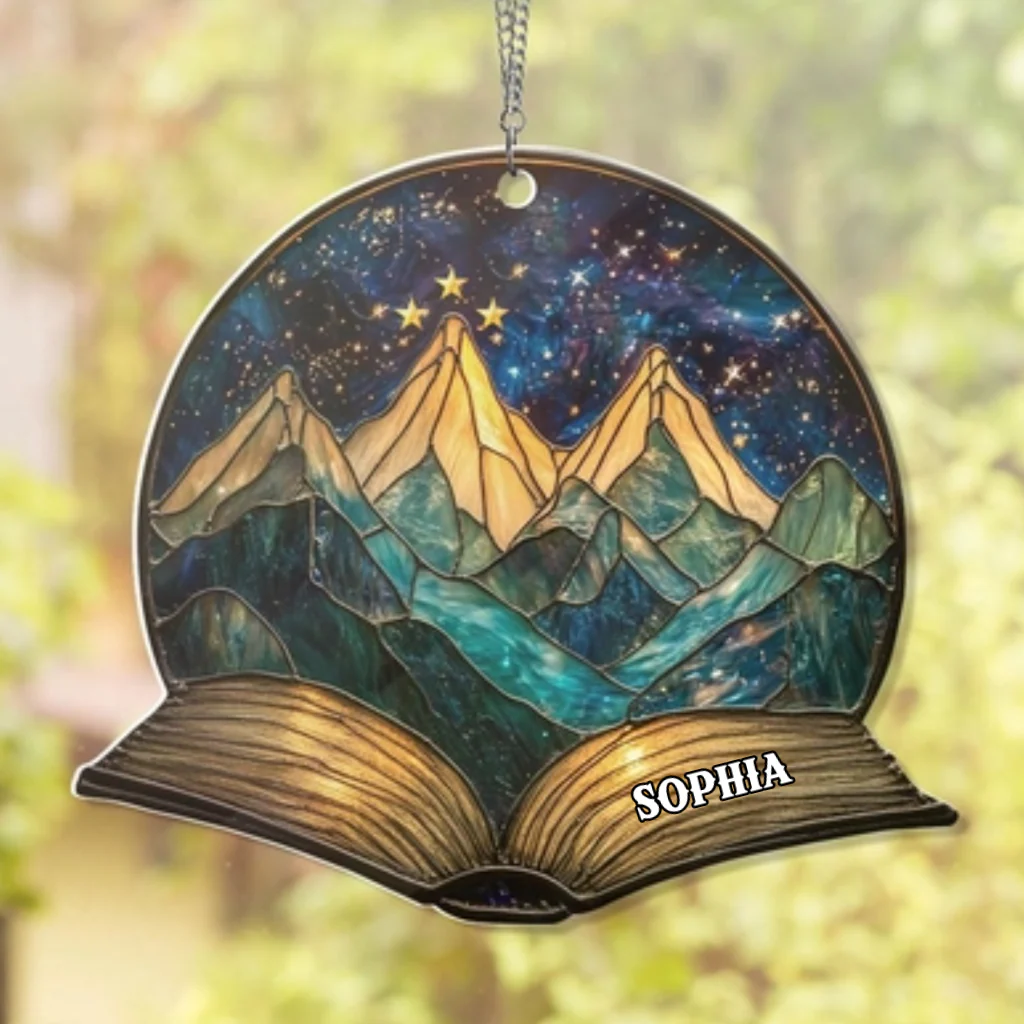 Night Court - Personalized Window Hanging Suncatcher - Gift For Readers, Book Lovers | HH01 - Image 2