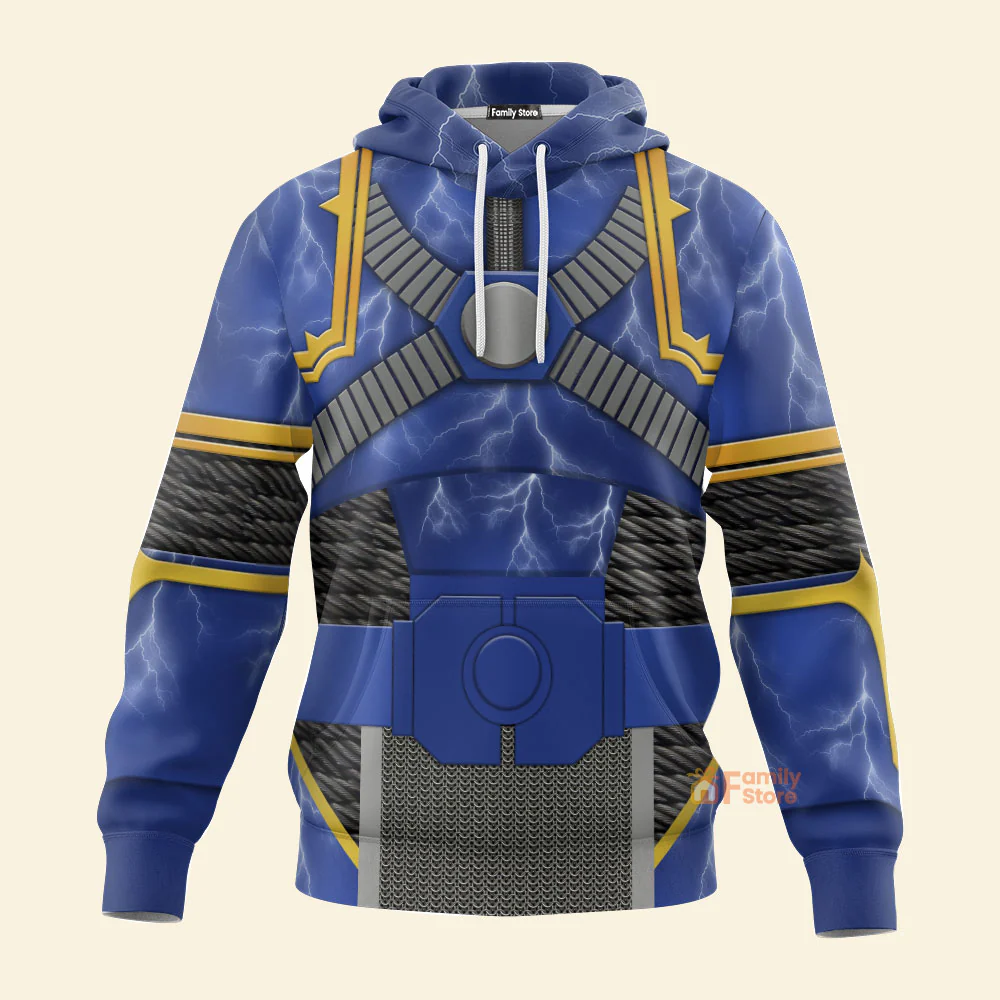 Night Lords Legion Colour Scheme - Costume Cosplay Hoodie Sweatshirt Sweatpants CSWRH010 - Image 2