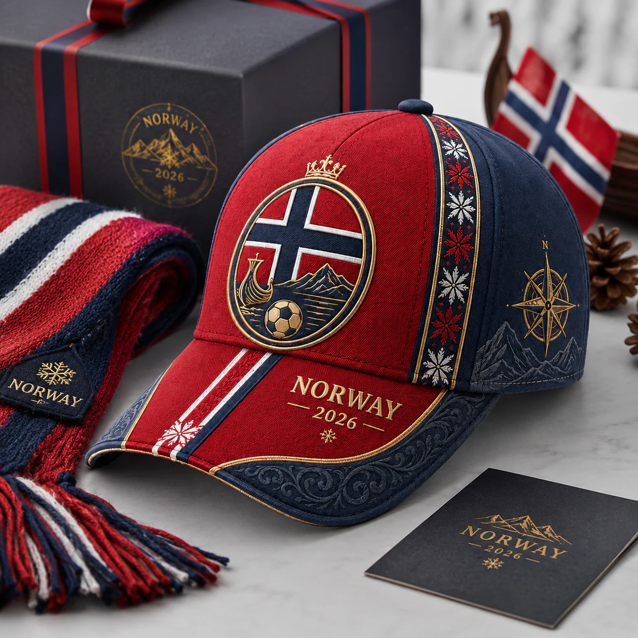 Norway Global Football Championships 2026 - Personalized Classic Cap - Gifts For Sport Fans