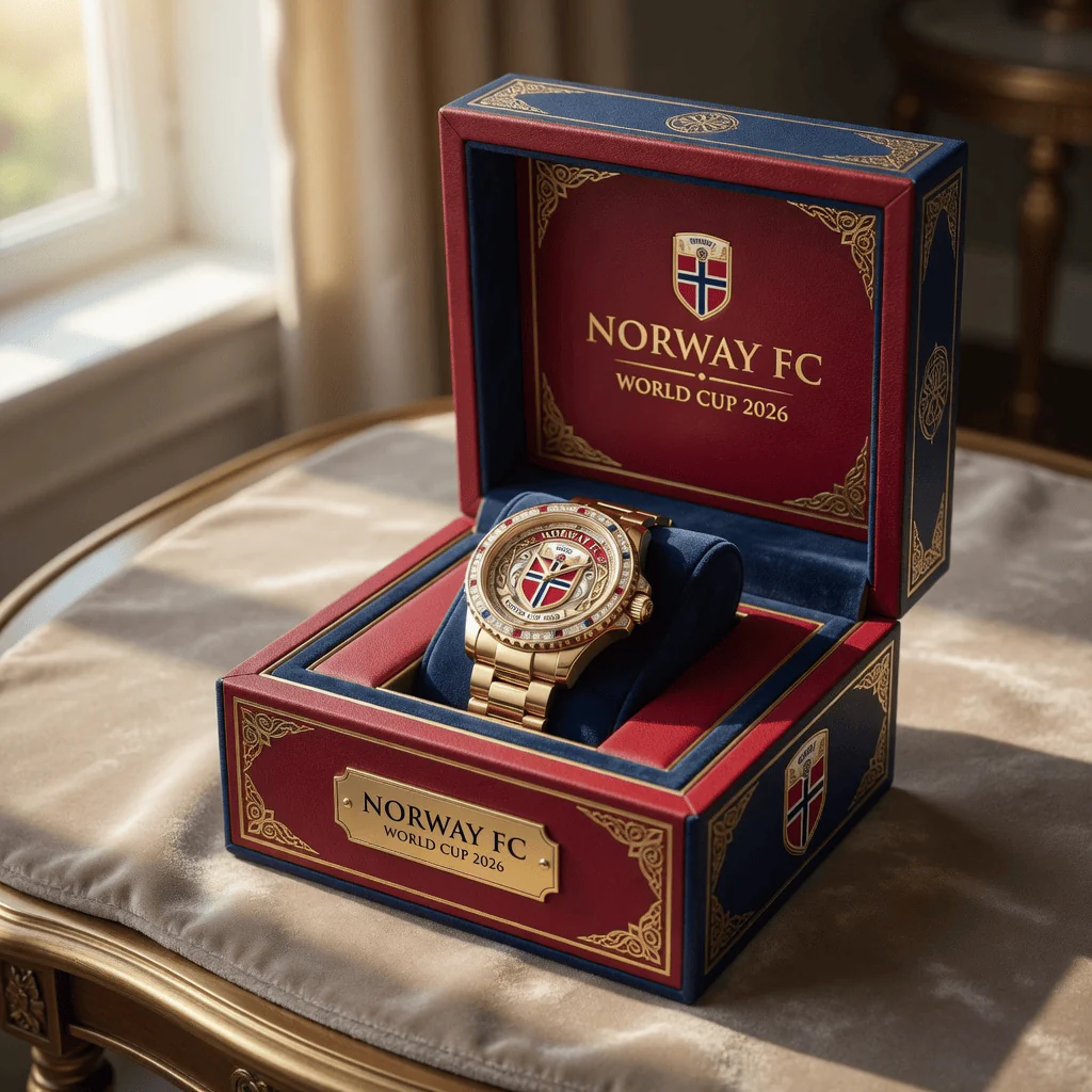 Norway Global Soccer Championship 2026 - Men's Wrist Watch - Gift For Sport Lovers, Football Fans - Image 3