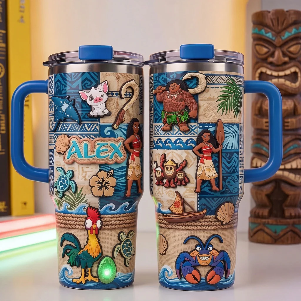 Ocean Adventure With Friends - Personalized Tumbler - Gift For Fan Movies