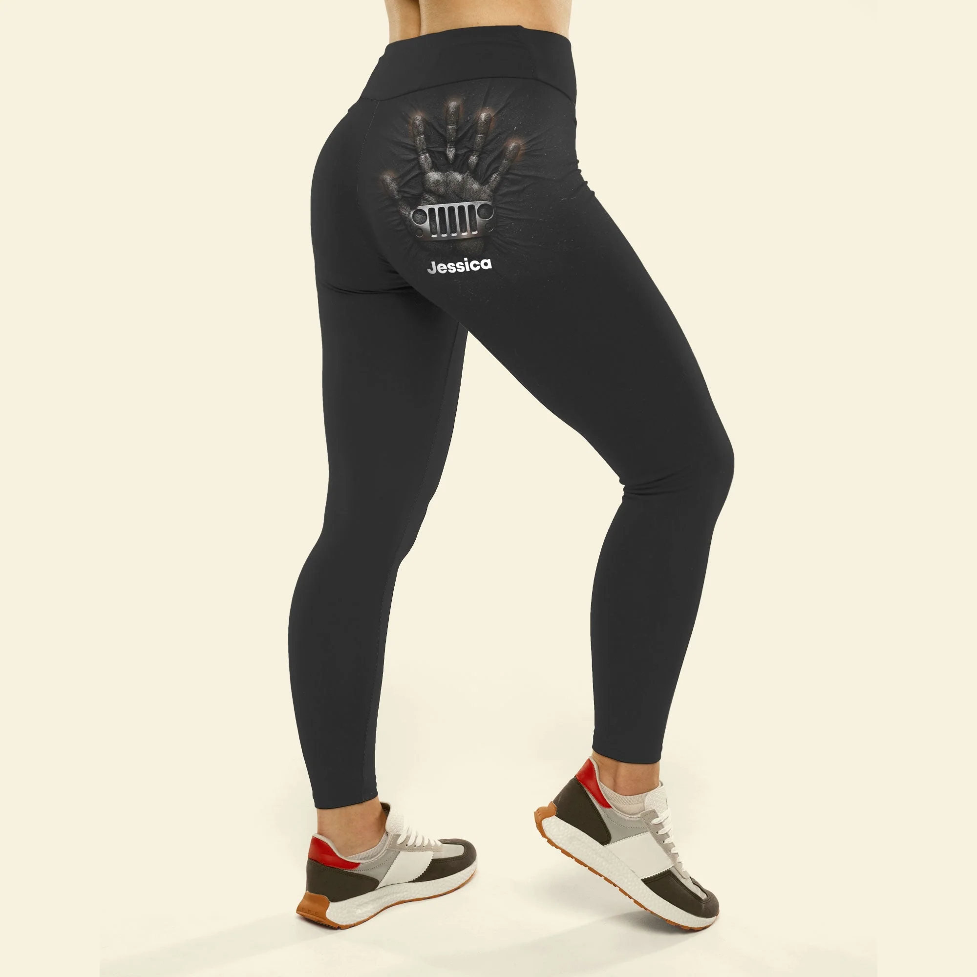 Offroad Lover - Personalized Leggings - Gifts For Her NL122 - Image 2