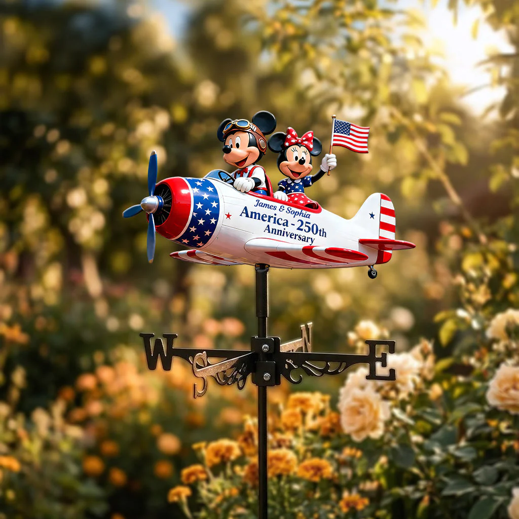 MkMo Celebrate 250 Years Of America - Personalized Weather Vane - Gift For Family, Patriots - Image 4