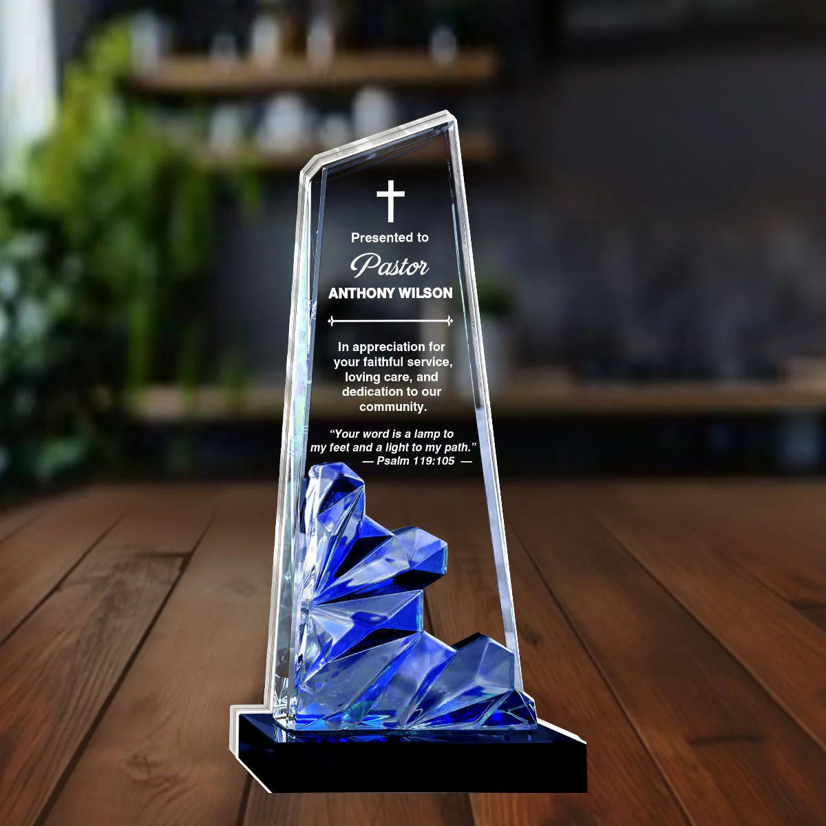 Pastor Appreciation - Personalized Acrylic Plaque TD118 - Image 2