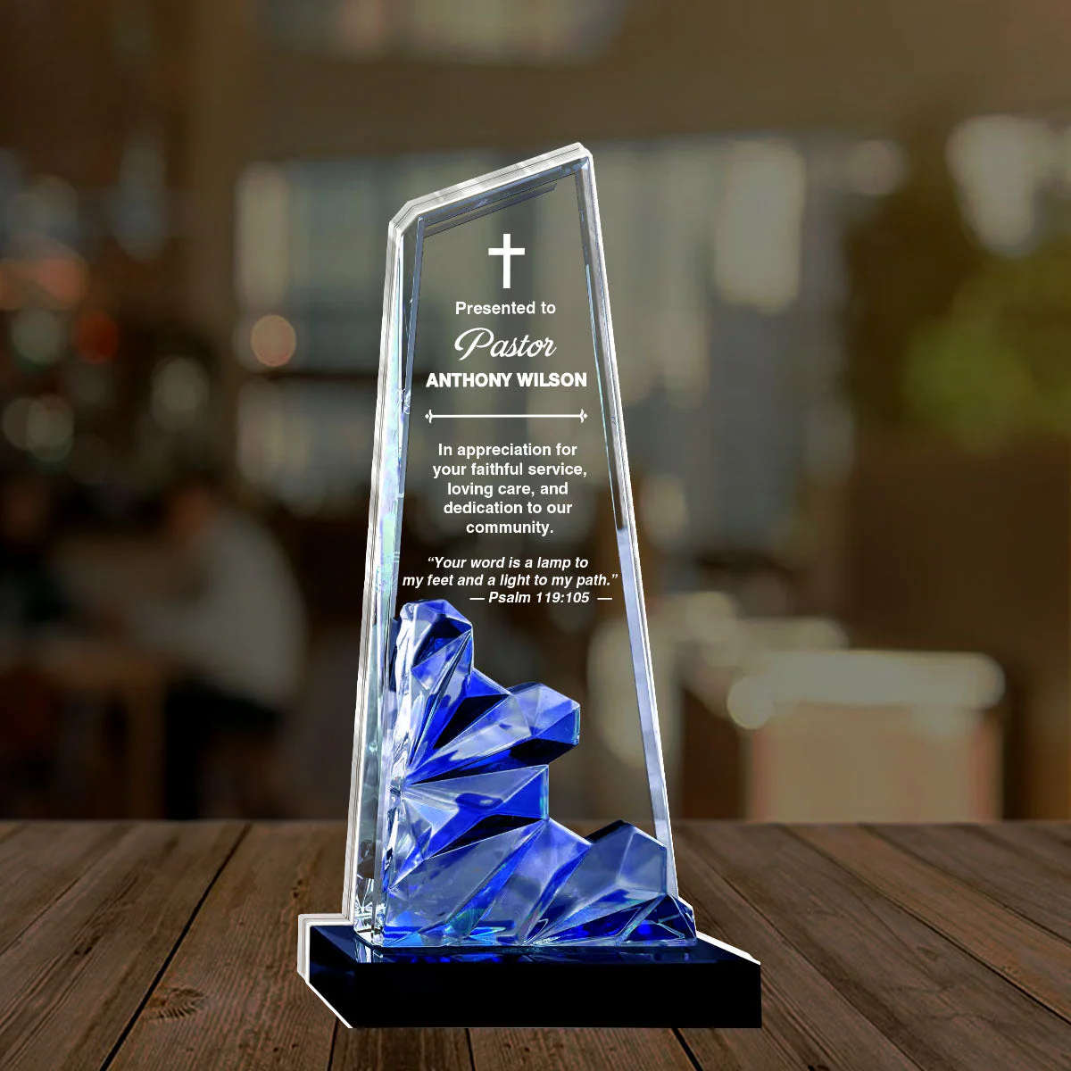 Pastor Appreciation - Personalized Acrylic Plaque TD118 - Image 4