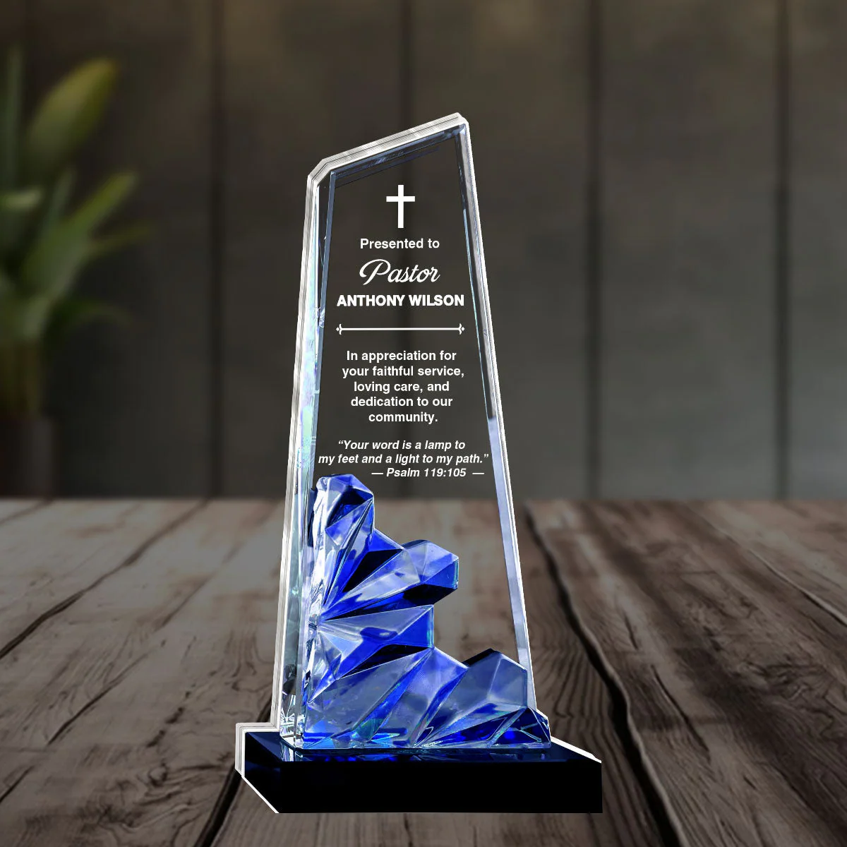 Pastor Appreciation - Personalized Acrylic Plaque TD118 - Image 5