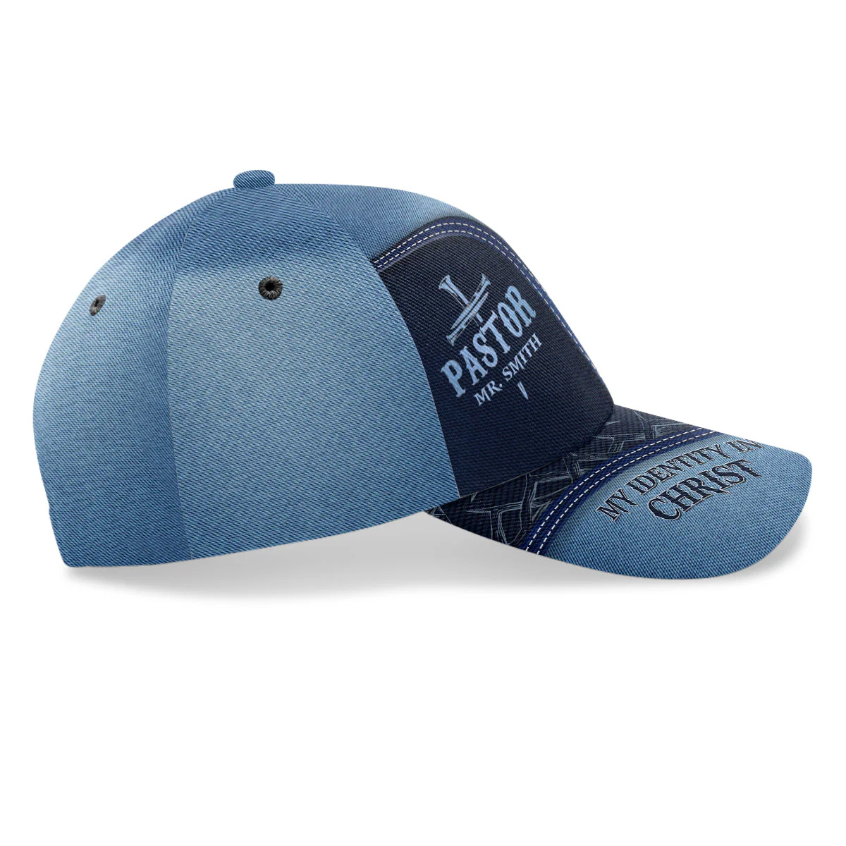 Pastor Your Identity In Christ - Personalized Classic Cap TD118 - Image 4