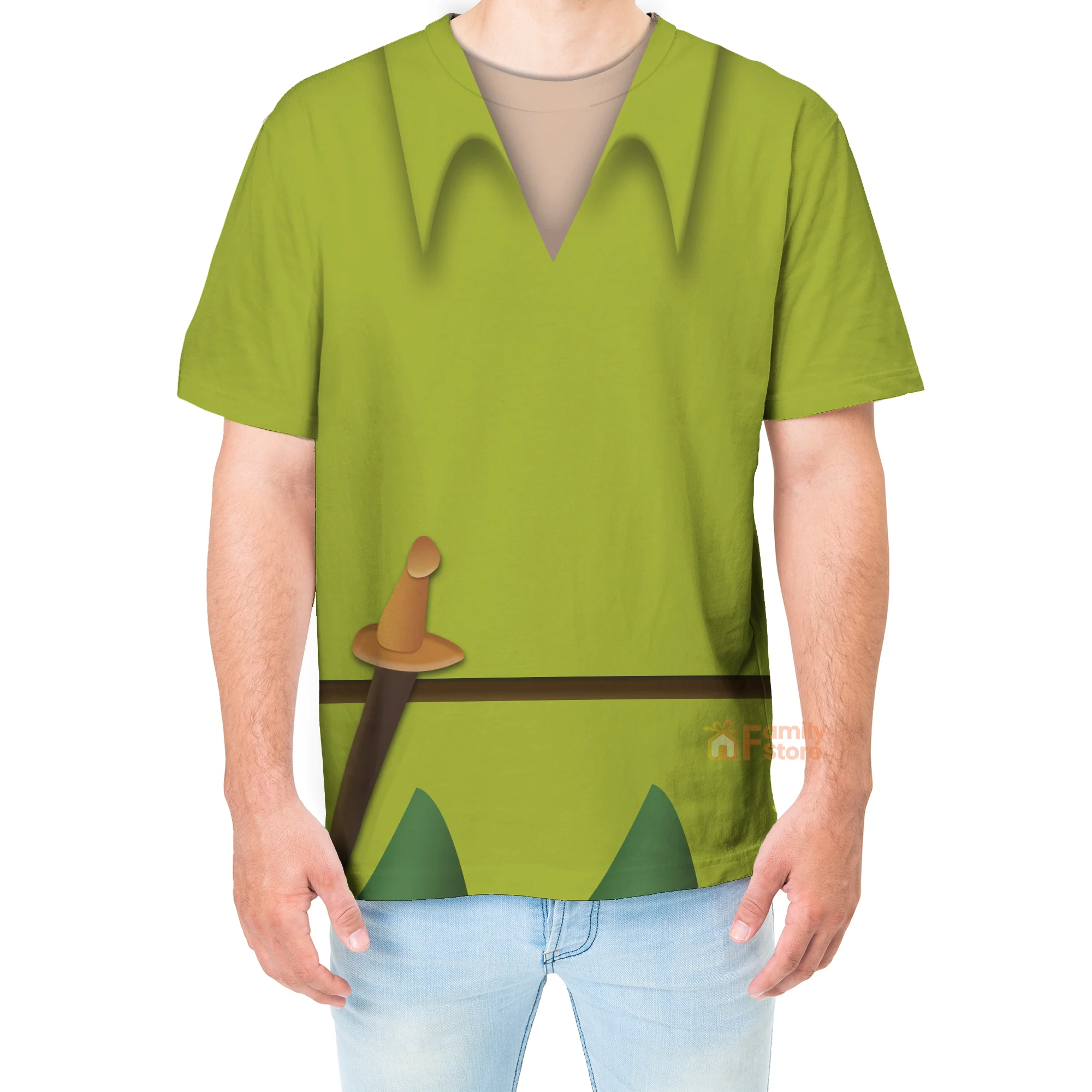 Peter Pan Peter Pan Costume T-Shirt - Image 4