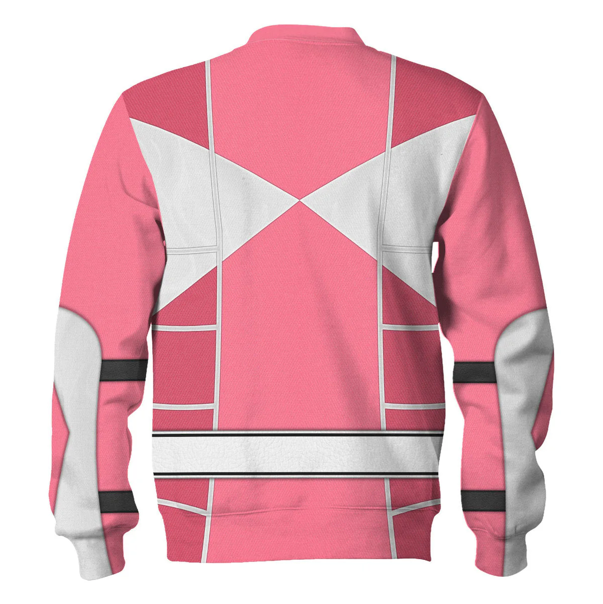 Pink Mighty Morphin Power Ranger Cosplay C2 - Hoodie Set, Sweatshirt, Sweatpants PRHS93 - Image 7