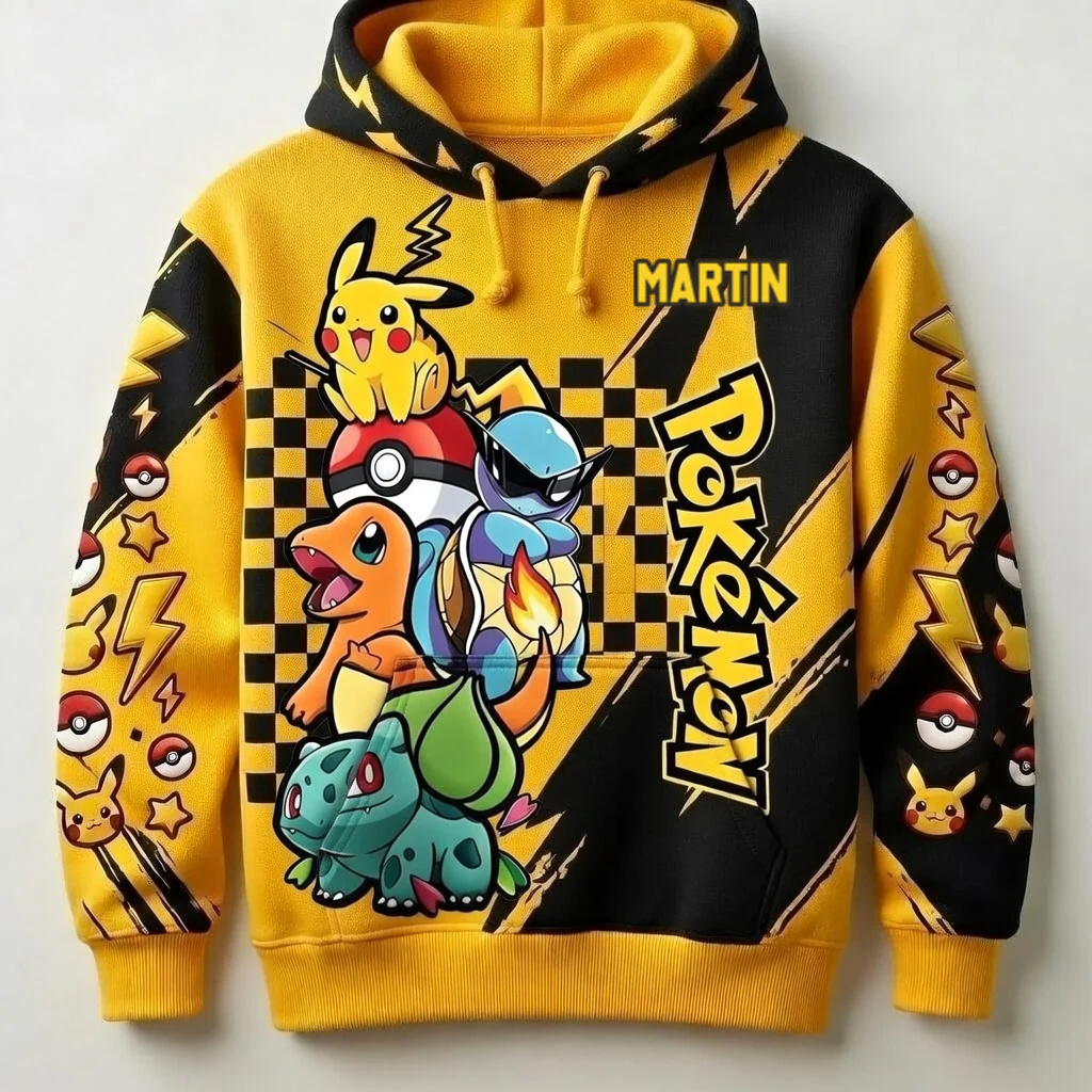 PoMo Celebrate 30 Years Of Catching Them All - Personalized All Over Shirt - Anniversary Gift For Movie Fans HH01 - Image 3