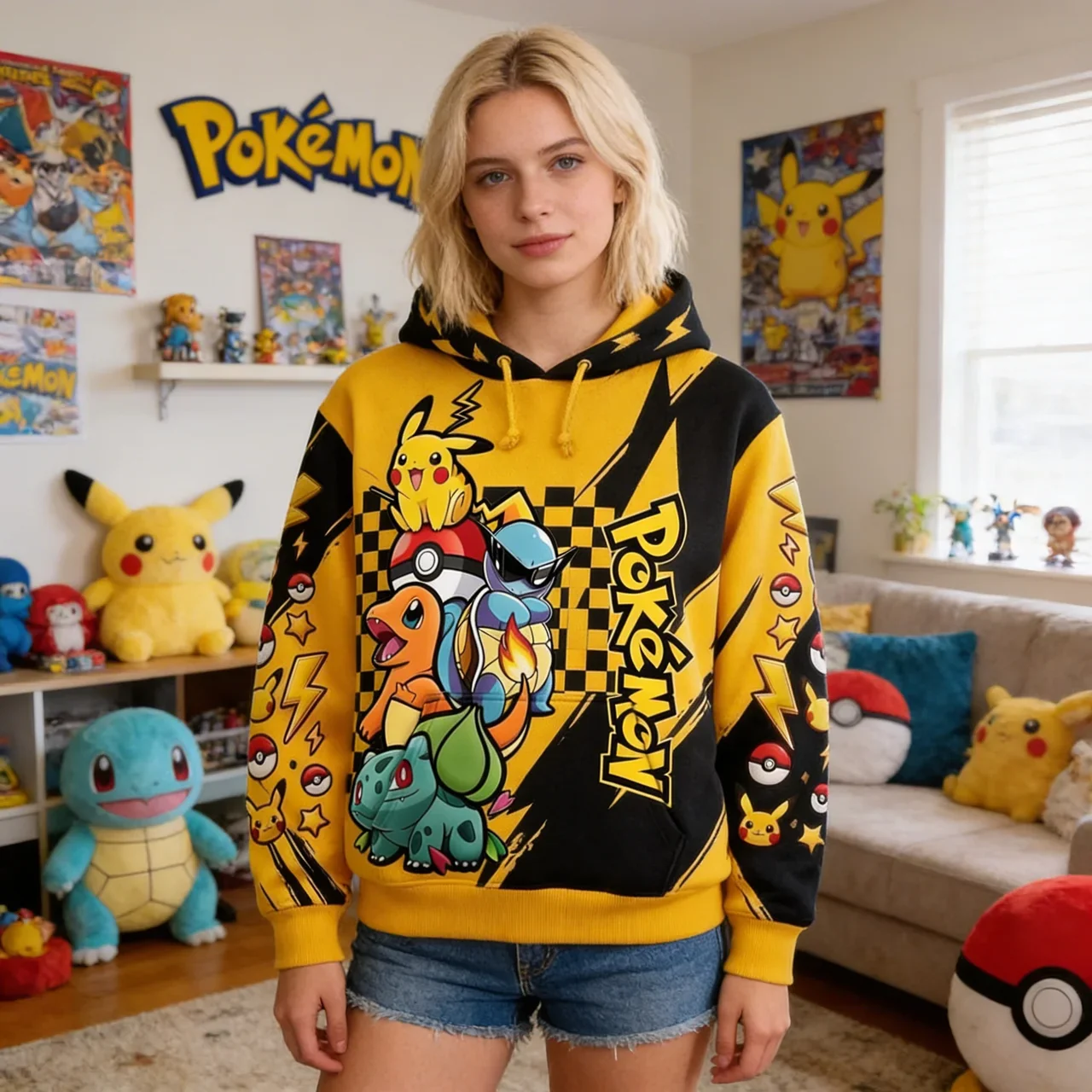 PoMo Celebrate 30 Years Of Catching Them All - Personalized All Over Shirt - Anniversary Gift For Movie Fans HH01 - Image 6