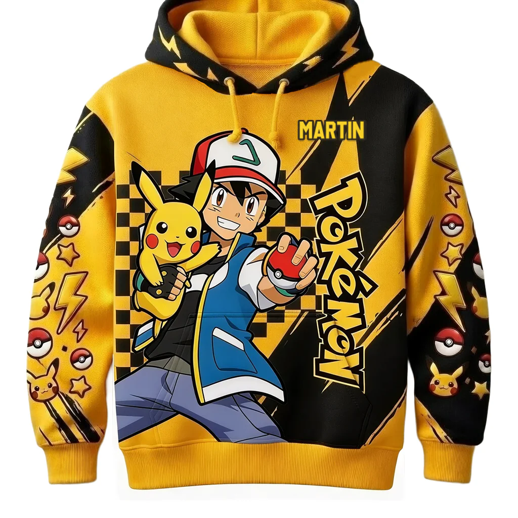 PoMo Celebrate 30 Years Of Catching Them All - Personalized All Over Shirt - Anniversary Gift For Movie Fans HH01 - Image 3