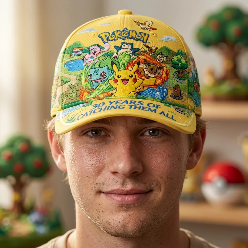 PoMo Celebrate 30 Years Of Catching Them All - Personalized Limited Edition Classic Cap - Anniversary Gift For Movie Fans NL122 - Image 5