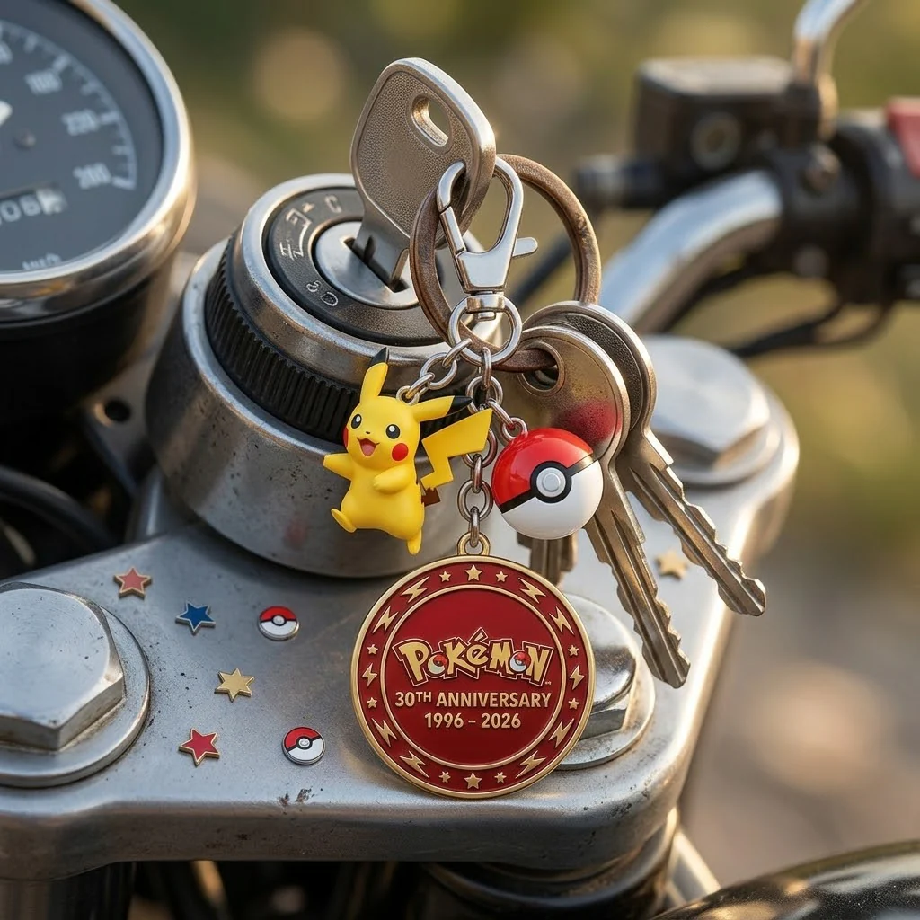 PoMo Celebrate 30 Years Of Legendary Trainers - Personalized Limited Edition Keychain - Anniversary Gift For Movie Fans NL122 - Image 2