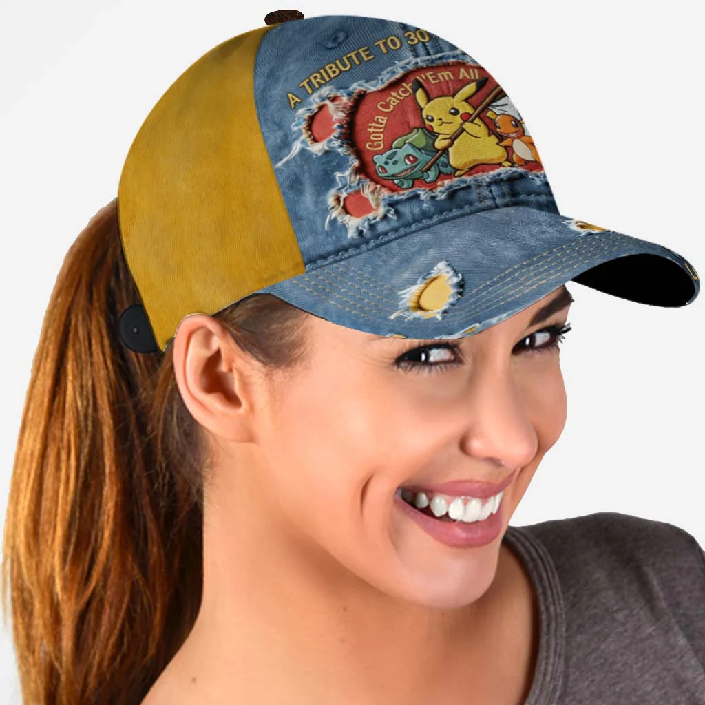 PoMo Celebrate 30 Years Of Trainers - Personalized Classic Cap -  Anniversary Gift For Movie Fans - Image 2