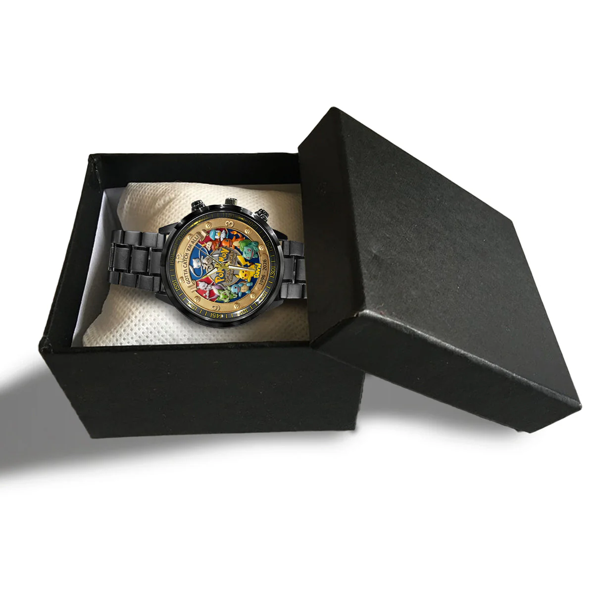 PoMo Celebrate 30th Anniversary Gotta Catch 'Em All - Personalized Hand Watch - Gift For Movie Fans HH01 - Image 6