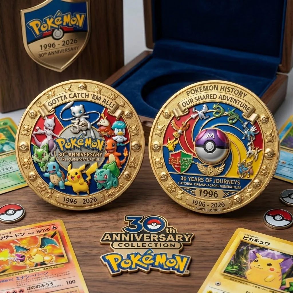 PoMo Celebrate 30th Anniversary - Personalized Commemorative Coin - Gift For Movie Fans NL122