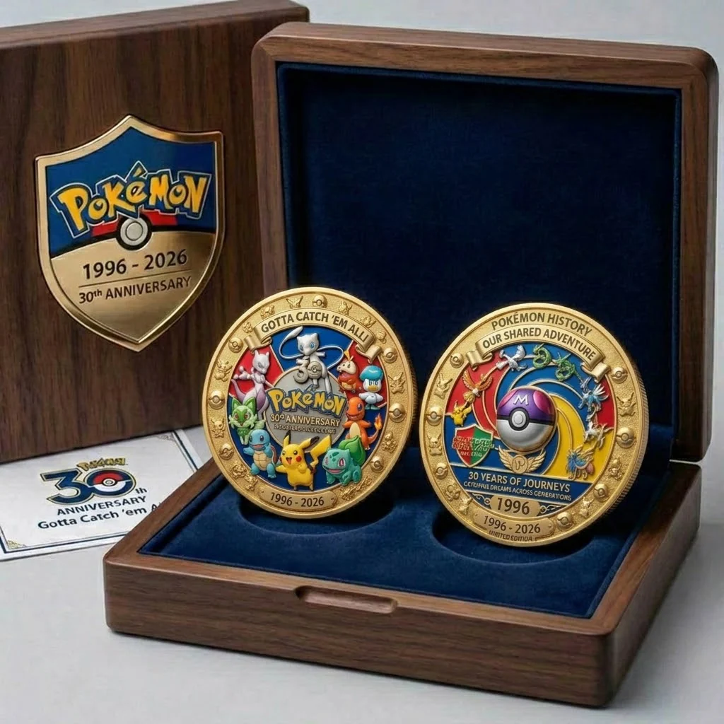 PoMo Celebrate 30th Anniversary - Personalized Commemorative Coin - Gift For Movie Fans NL122 - Image 2