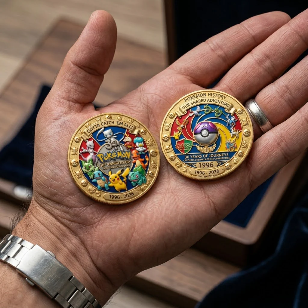 PoMo Celebrate 30th Anniversary - Personalized Commemorative Coin - Gift For Movie Fans NL122 - Image 4