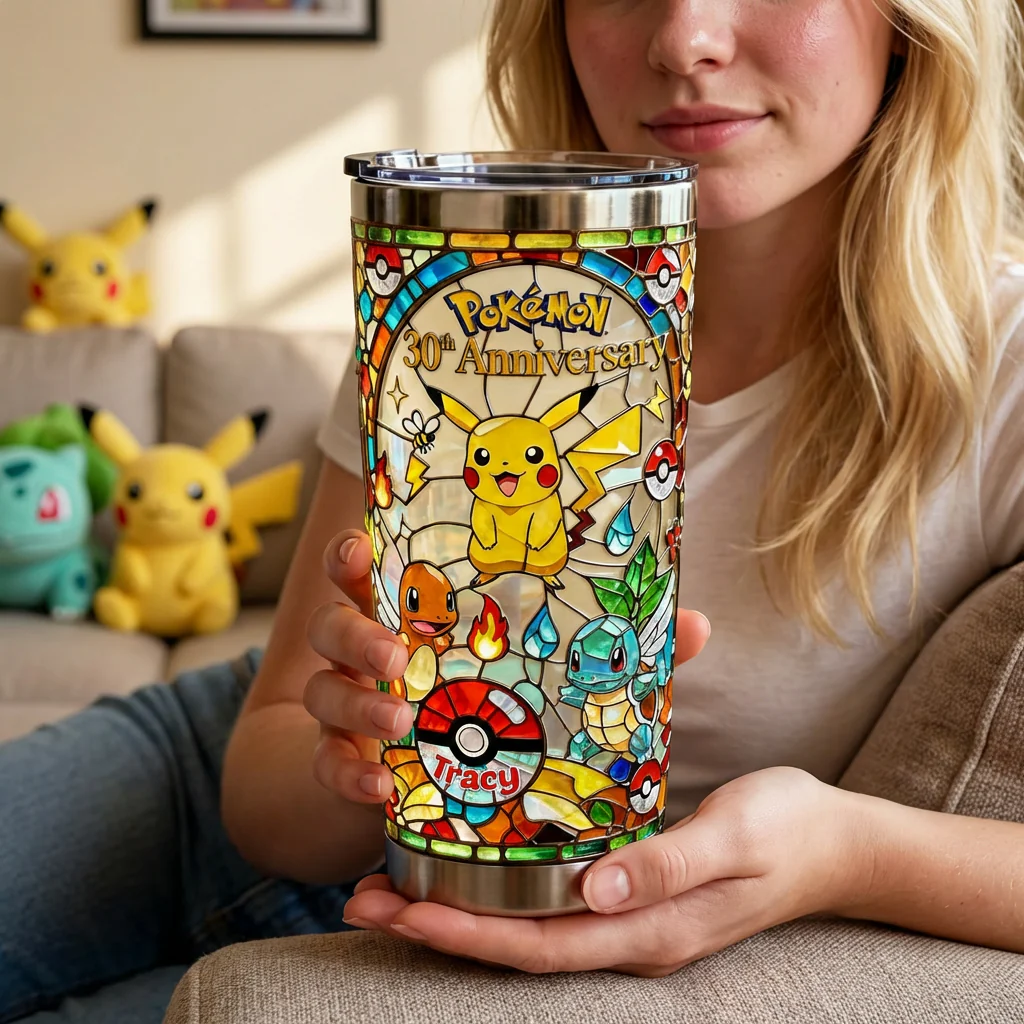 PoMo Celebrate 30th Anniversary - Personalized Tumbler - Gift For Movie Fans NL122 - Image 3