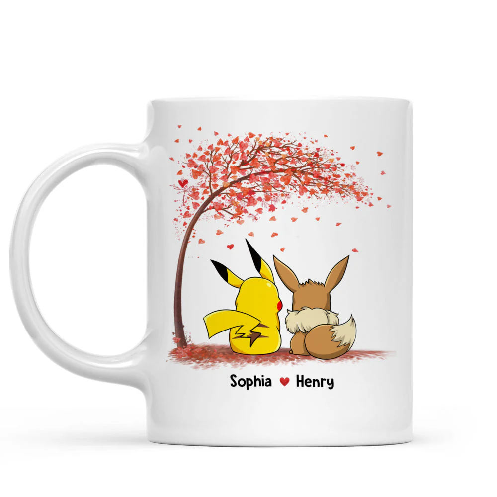 PoMo I Choose You - Personalized Mug - Gift for Couple, Him, Her | CL60 HH01 - Image 2