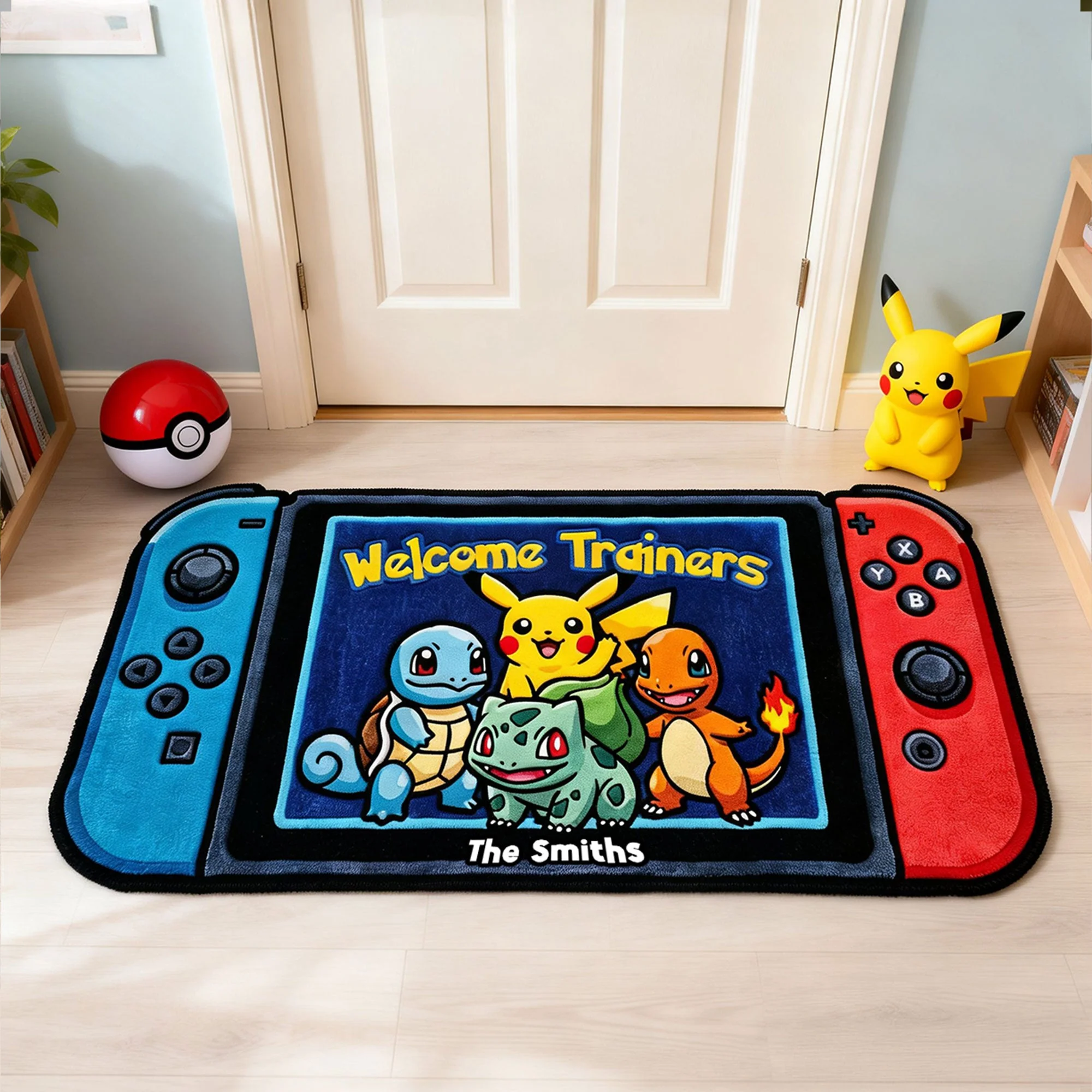 PoMo Welcome Trainer - Personalized Doormat - Gift For Movie Fans, Family NL122 - Image 2