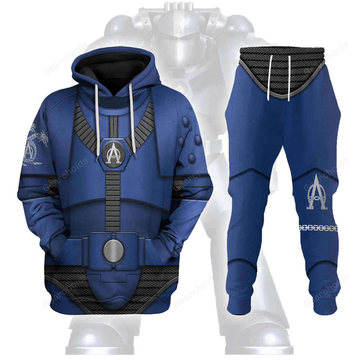 Pre-Heresy Alpha Legion Colour Scheme - Costume Cosplay Hoodie Sweatshirt Sweatpants CSWRH117