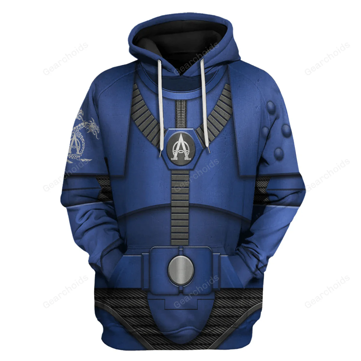 Pre-Heresy Alpha Legion Colour Scheme - Costume Cosplay Hoodie Sweatshirt Sweatpants CSWRH117 - Image 2