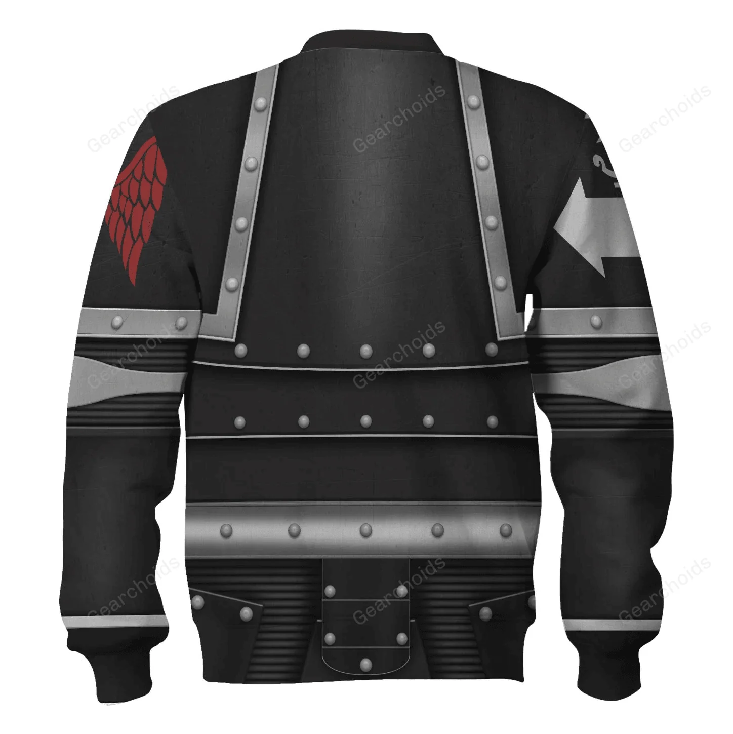 Pre-Heresy Dark Angels in Mark II Crusade - Costume Cosplay Hoodie Sweatshirt Sweatpants CSWRH155 - Image 6